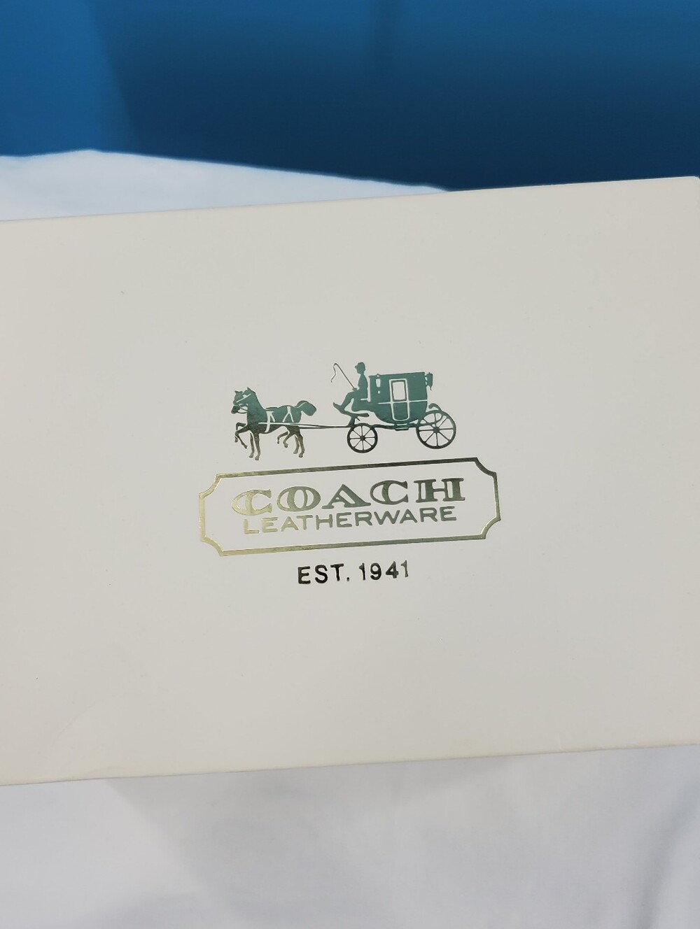 Brand New Coach wristlet with gift box - Picture 2 of 14
